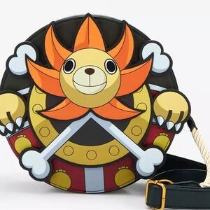 Loungefly One Piece Thousand Sunny Figural Crossbody Bag